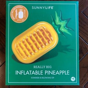 Big Pineapple Pool Float! 🍍🌊☀️